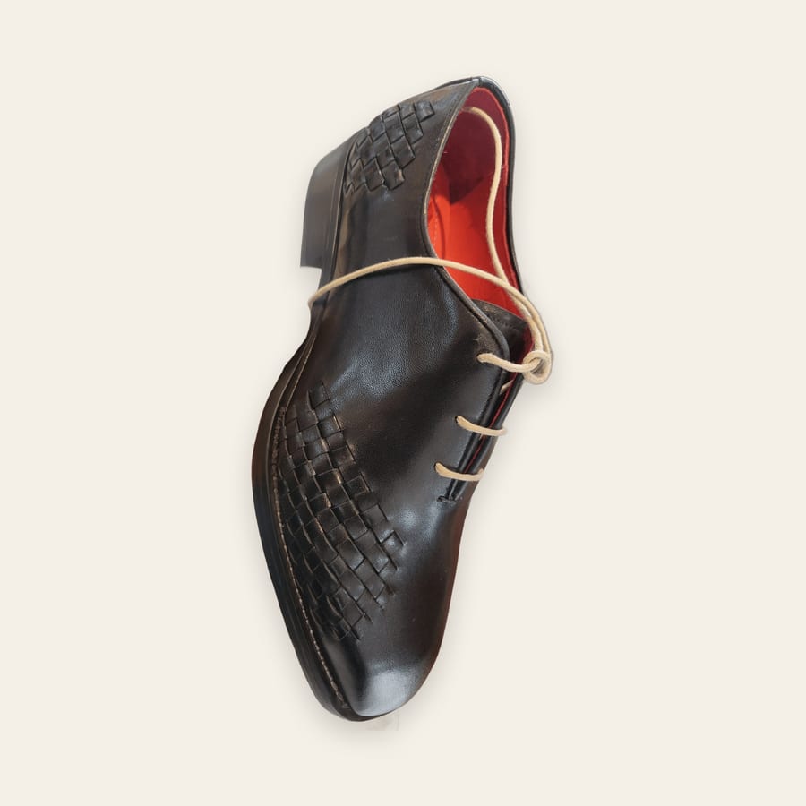 Mocassins tressés